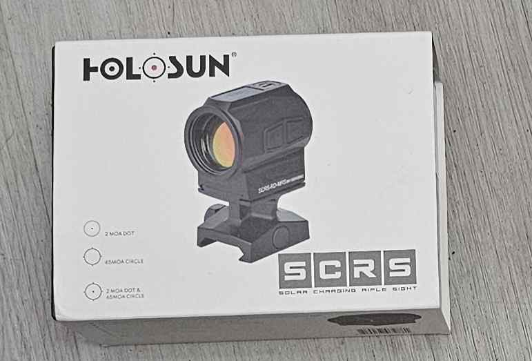 Holosun SCRS-RD-MRS Solar Charging Multi Reticle R