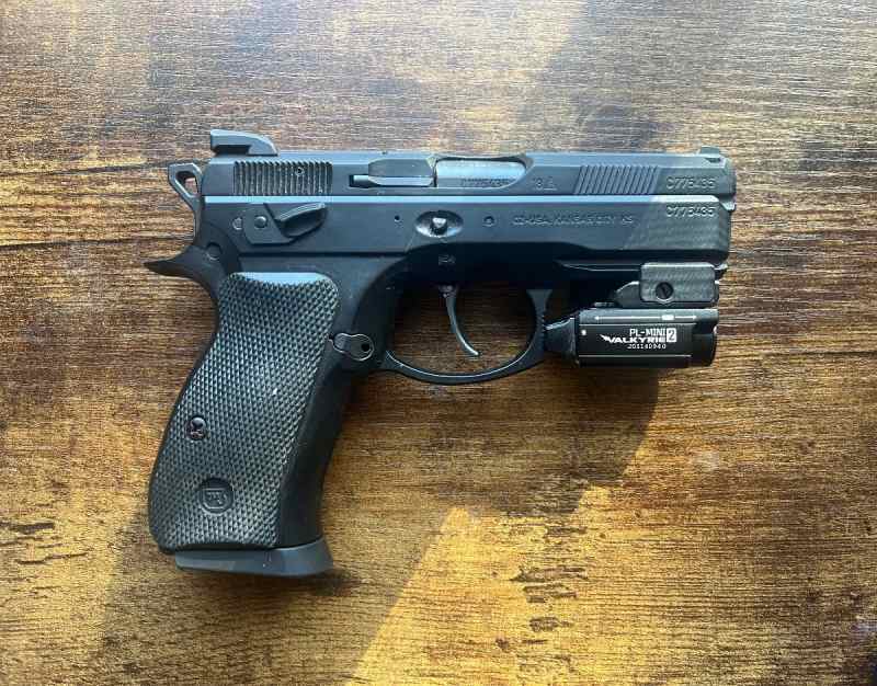 CZ 75 P-01 Omega 9mm 14+1 Compact Decocker Safety