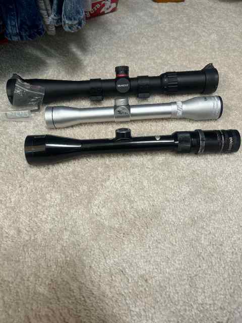 Three scopes for sale CHEAP