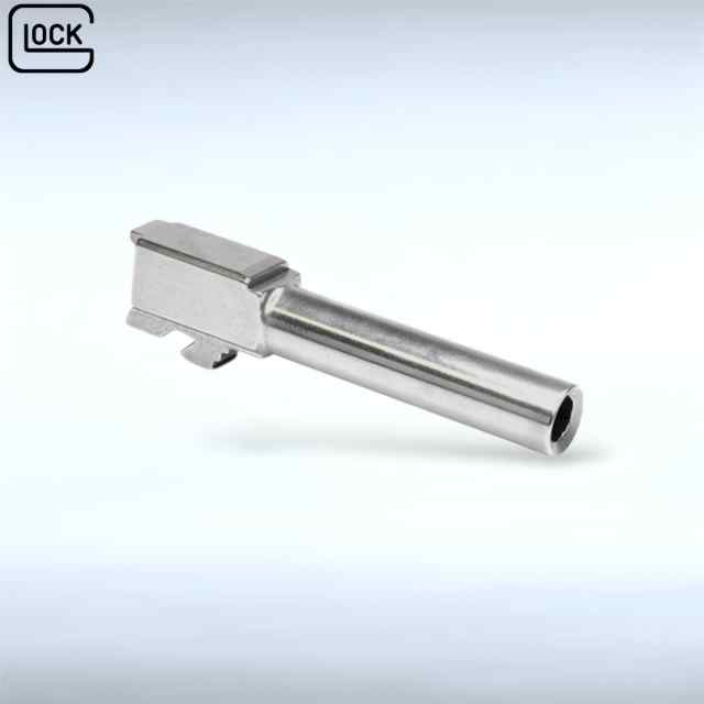 Glock 43/43X Barrel - Flush and Crown - Stainless 