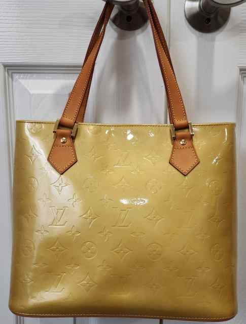 Louis Vuitton Monogram Vernis Houston Bag