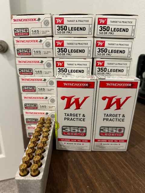 Lot of Ammo 350 Legend