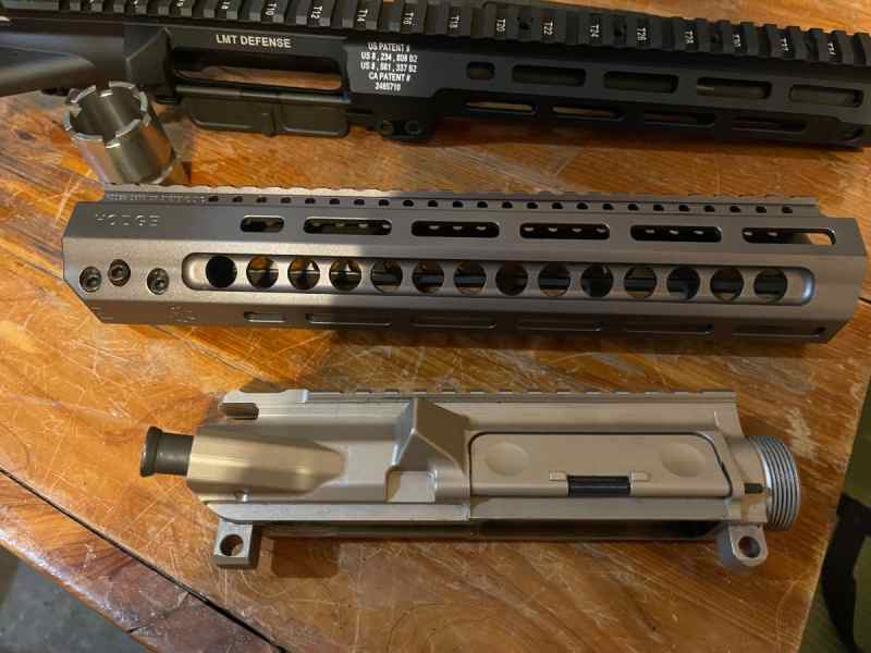 FCD Billet Tanodized Upper/Hodge P-Lock Ti Rail