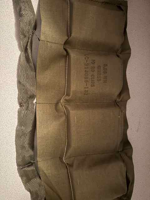 USGI 5.56mm M193 Ball in Strippers and Bandoleers 