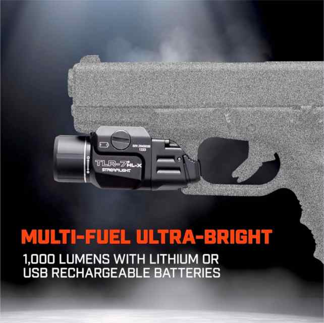 Streamlight TLR-7 HL-X USB 1000-Lumen Light 