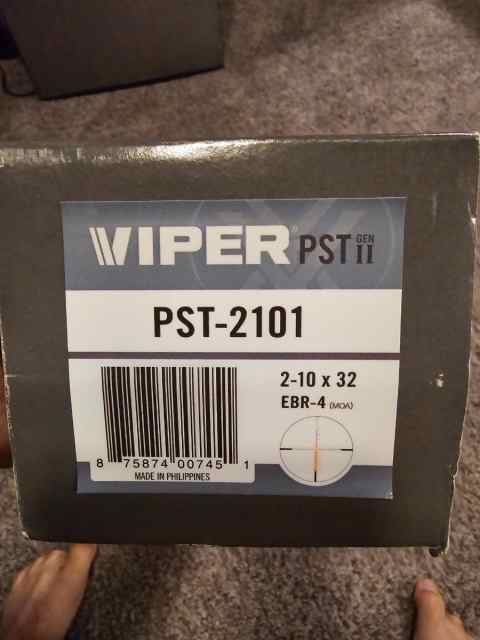 Vortex Viper PST Gen II 2-10x32mm 30mm
