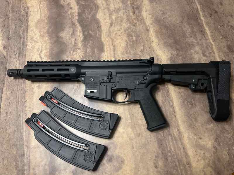 M&amp;P 15-22 Pistol 8 Inch Barrel