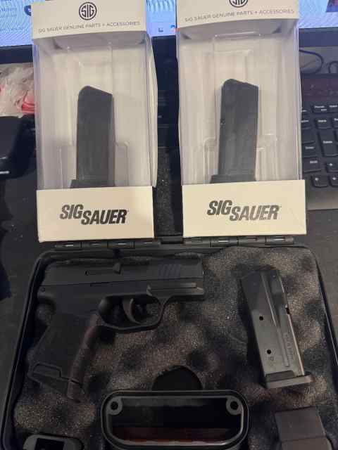 Like New Sig Sauer p365 w/ 2 NIB mags - $550