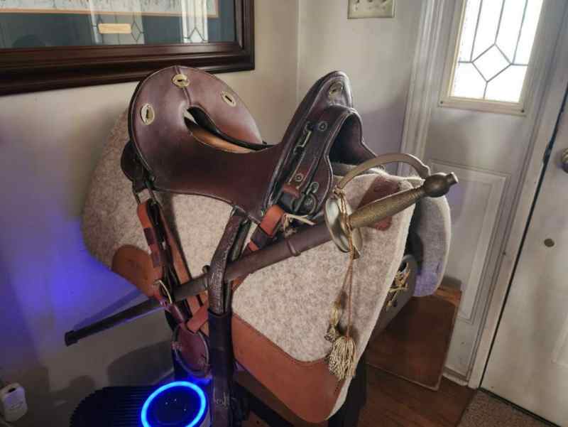 WWI McClellan Saddle Model 1917 and Western Stuff!