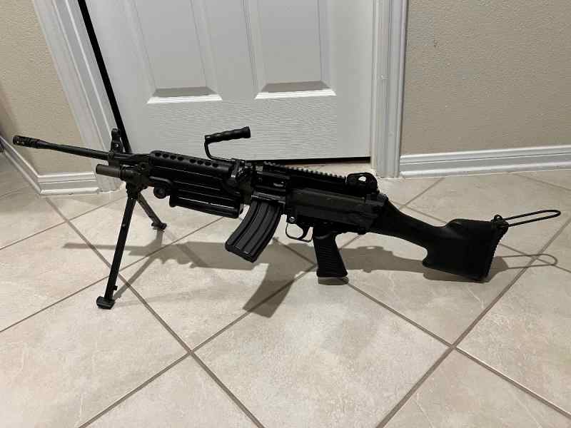 FN M249S Standard Black BELT 5.56 - Conroe, TX