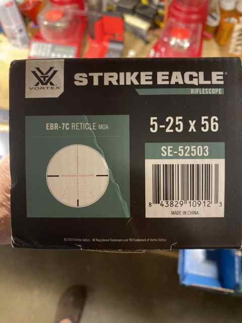 Vortex Strike Eagle 5-25x56 moa