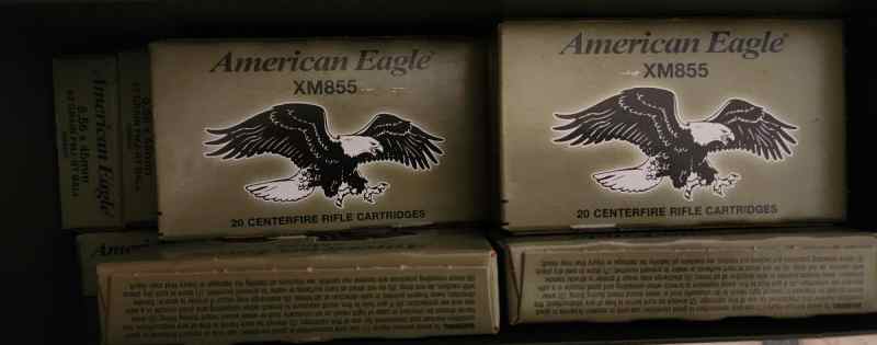 American Eagle XM855 400rnd 5.56 62grn