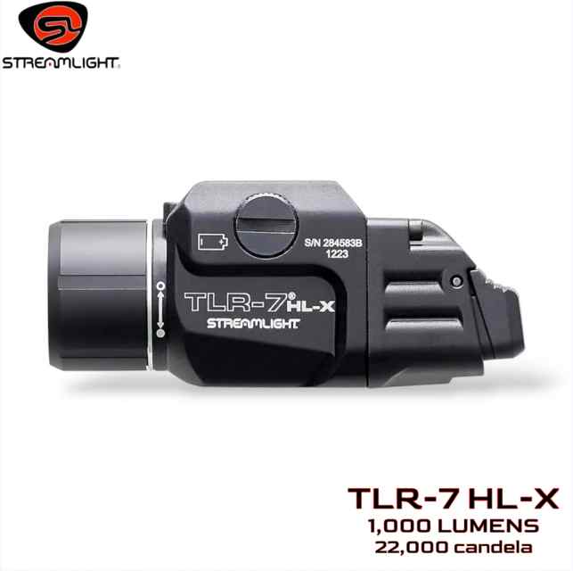 Streamlight TLR-7 HL-X USB 1000-Lumen Light 