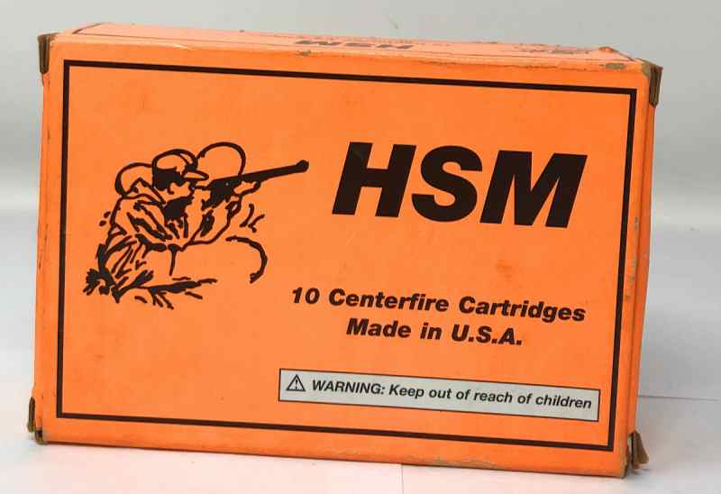 10 HSM Centerfire Catridges $50 / NOS