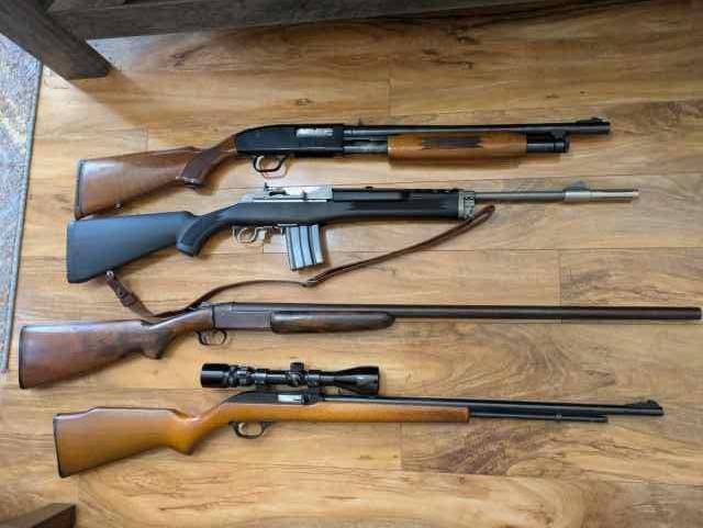 Mini-14, Mossberg 500A, Model 37, Marlin Model 60