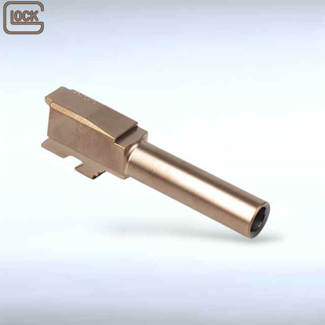 Glock 43/43X Barrel - Flush and Crown - Copper 