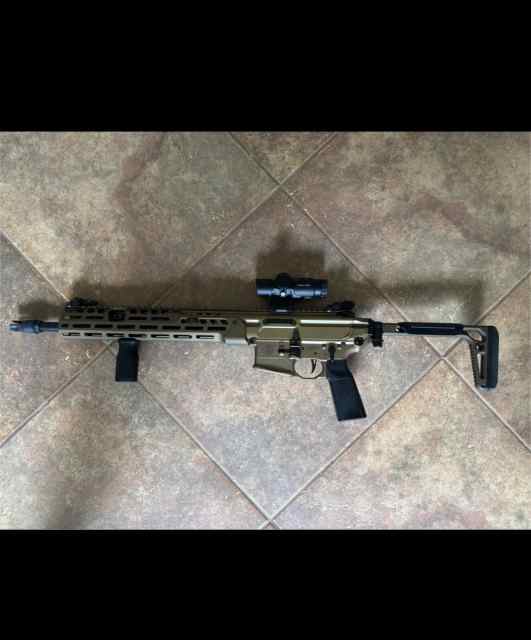 Sig Spear LT 5.56 with optic