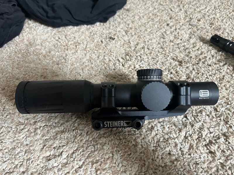 Eotech vudu 1-10 SR-4 FFP with Steiner mount