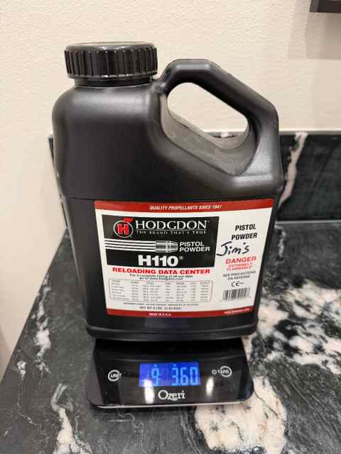 Hodgdon H110 Smokeless Gun Powder
