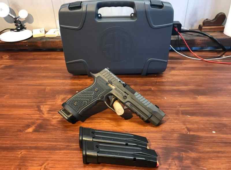 Sig Sauer P320 Legion AXG 9mm W- Case