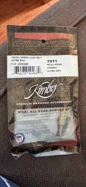 Kimber colt 1911 Ultra Recoil Spring Assembly, 3&quot; 