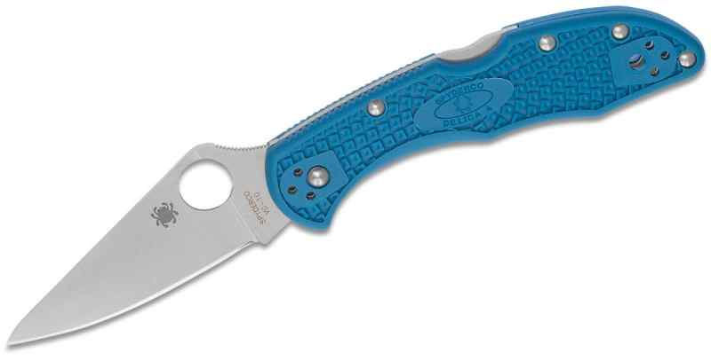 SPYDERCO DELICA 4 KNIFE 2.88″ VG10 FLAT-GROUND SAT