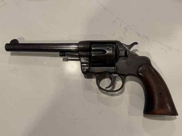 Antique Colt DA .38 Revolver – Swing-Out Cylinder