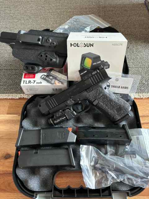 Glock 43x with extra