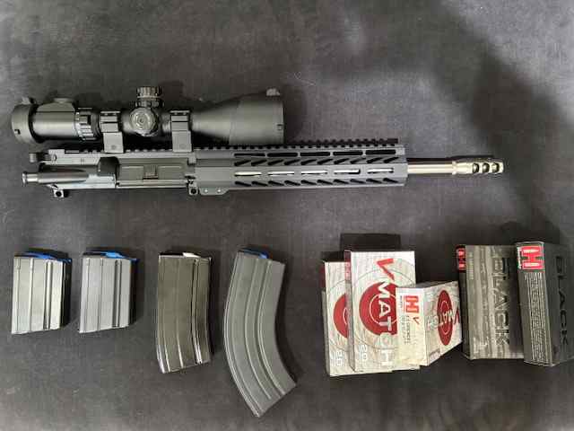 New 13&quot; Sanders 6.5 Grendel upper with extras.