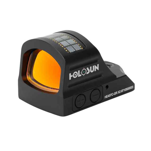  Holosun HE407C X2 2-MOA Green Dot Sight