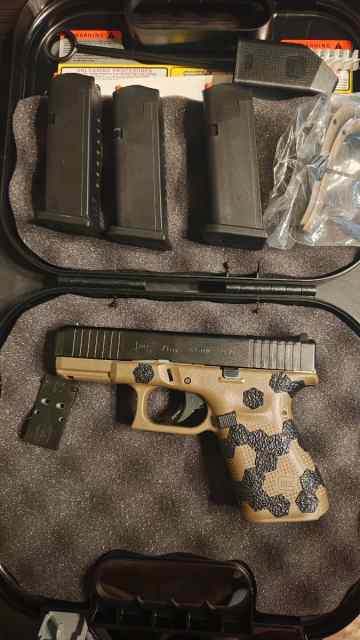 Glock 19 Gen 5 MOS FDE 550 