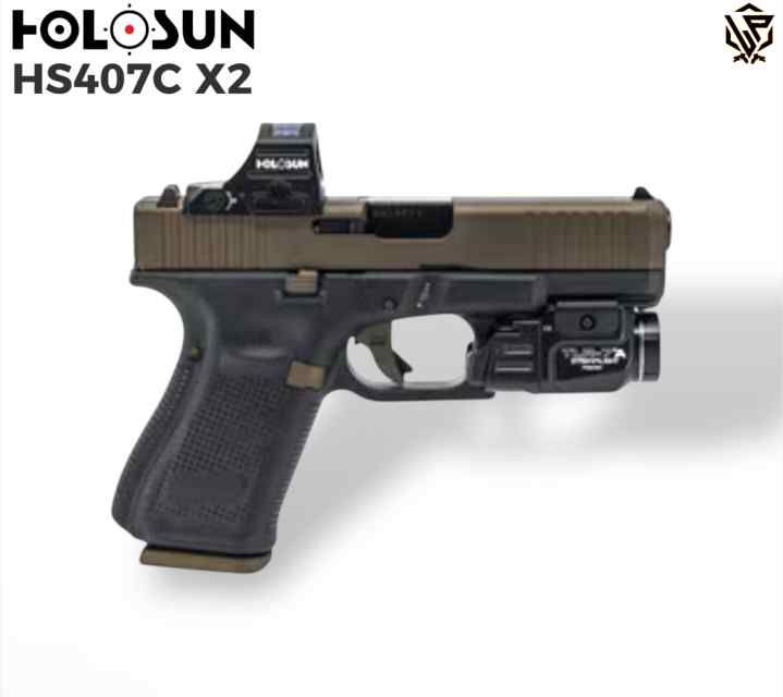 Holosun HS407C-X2 Red Dot Sight - 2 MOA