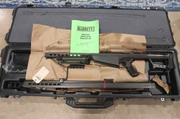 Barrett M82A1 50BMG 29&quot; Fluted BLK Bipo