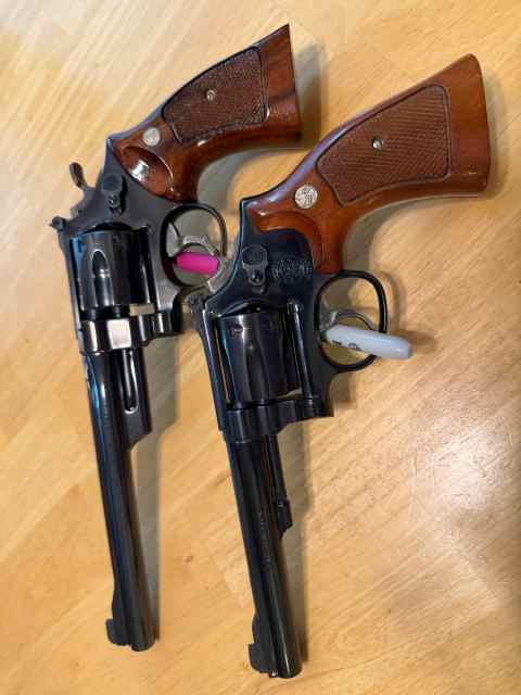 Smith and Wesson 27-2 and 17-5 