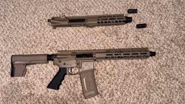 Ghost Firearms / Grid Defense AR15 Pistol combo