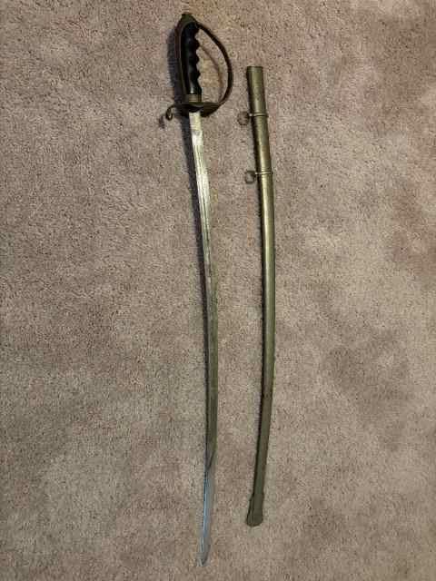 Army Officer Ceremonial Saber &amp; Scabbard