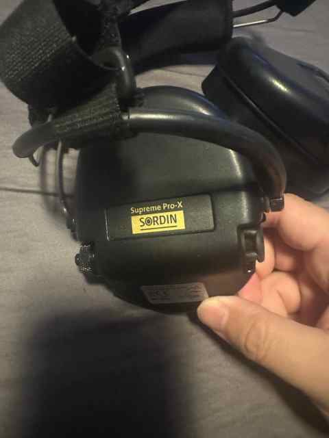 Sordin supreme pro x neckband (black)