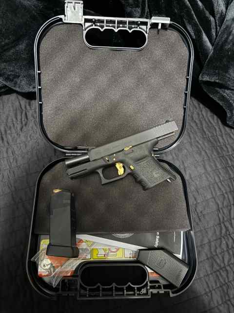 Glock 30 SF Gen 4 W/ Gold Plated Controls