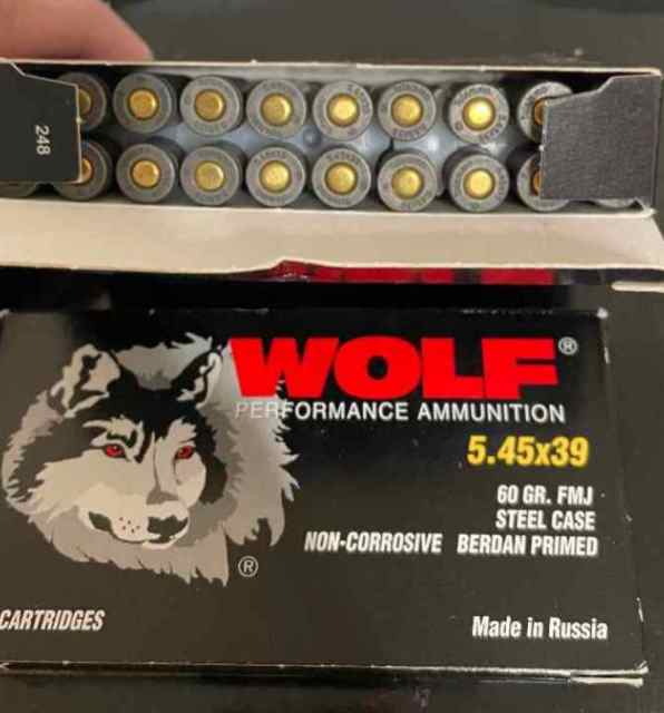 Wolf 5.45x39  60rds