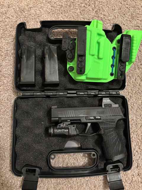 Sig Sauer P365XL WC Lower,Holosun,TLR7 sub,holster