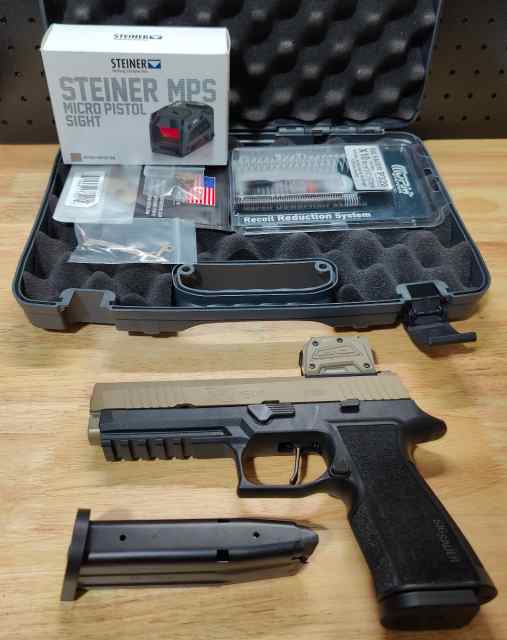 Sig Sauer p320 XTen 10mm DPM Steiner MPS