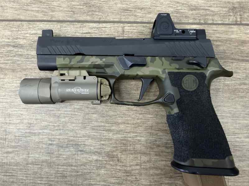 *USED* SIG SAUER P320 M17 CUSTOM BUILD