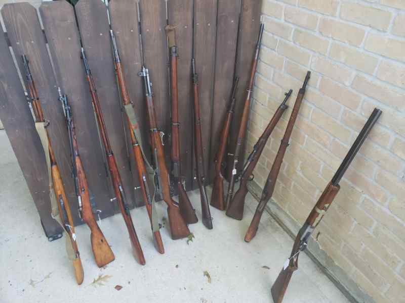 Milsurp guns, 1903, garand, Mosins, Mausers, Luger