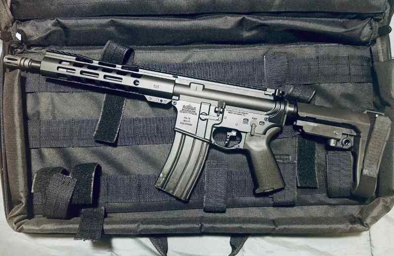 SOLD - SPSA AR-15 PISTOL 5.56 10.5&quot; CARBINE