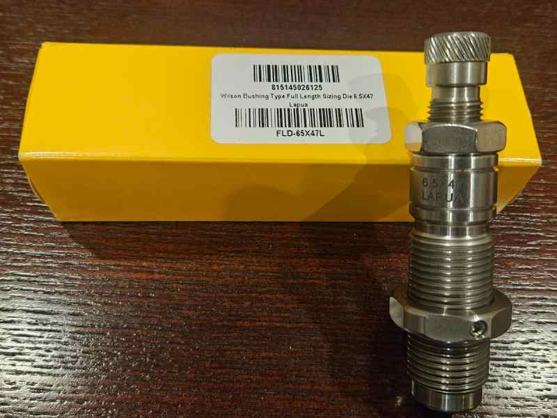 LE Wilson 6.5x47 Reloading Die, Accessories 