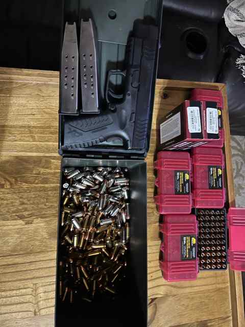 4.5” Springfield XDM .45ACP &amp; BULK .45ammo