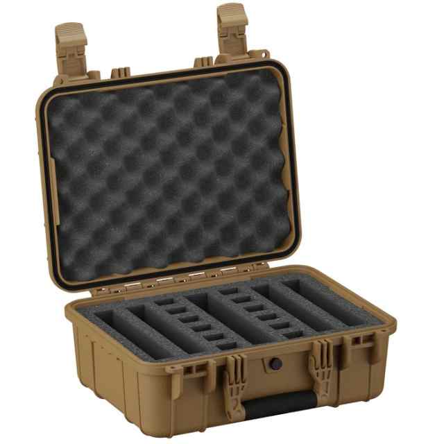 Condition 1 case:  16&quot; 4 Pistol Case #179 FDE