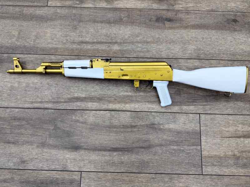 *NEW IN BOX* CENTURY ARMS VSKA GOLD AND WHITE 