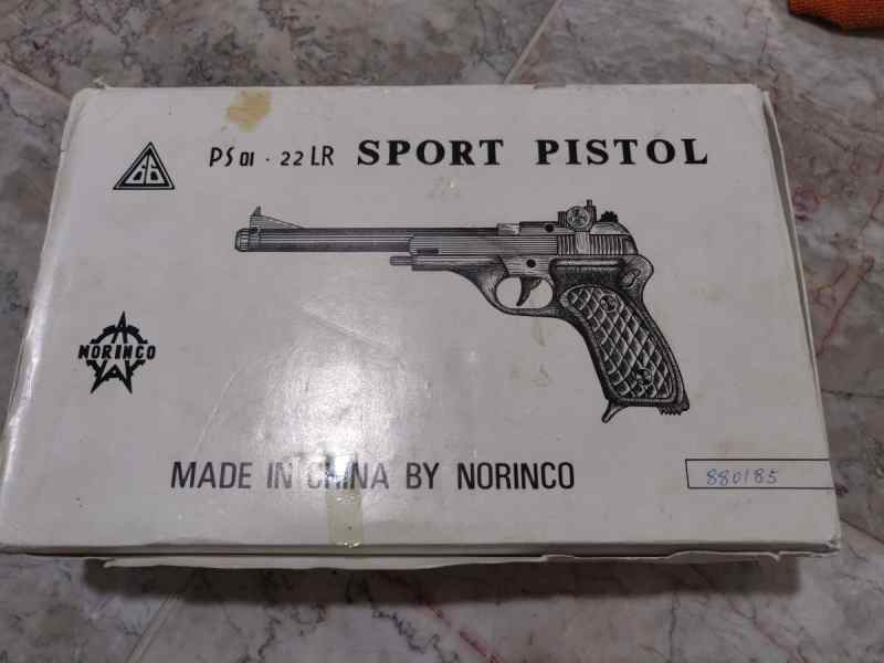 RARE PREBAN NORINCO PS 01 SPORT PISTOL 22LR NEW