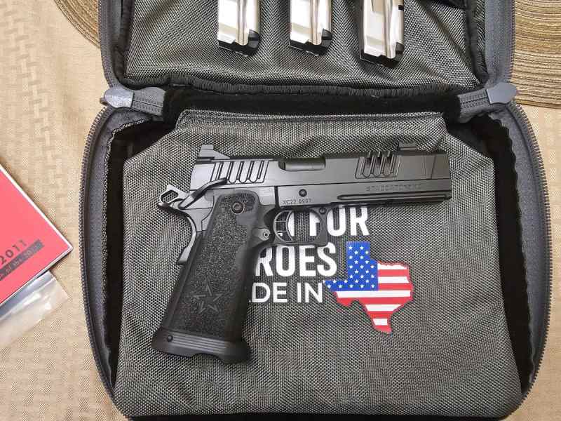 New Staccato XC 9mm Pistol, Compensated, 